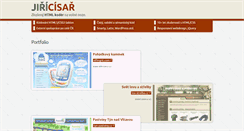 Desktop Screenshot of jiricisar.cz